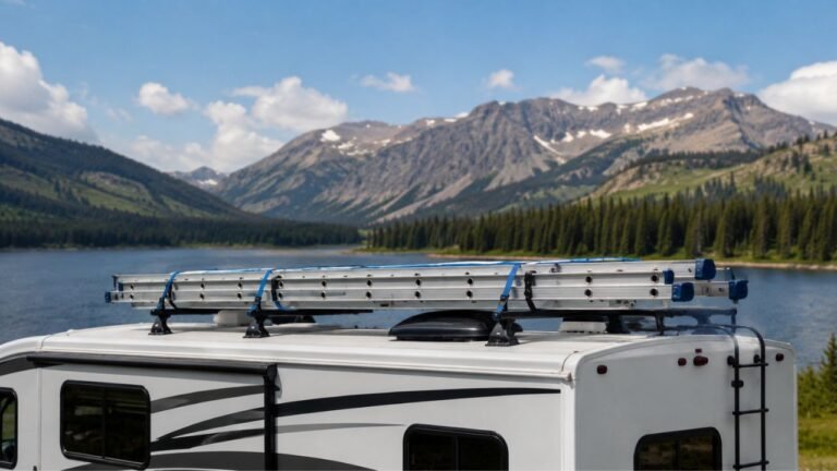 How Do You Secure Long Items on an RV Roof Rack