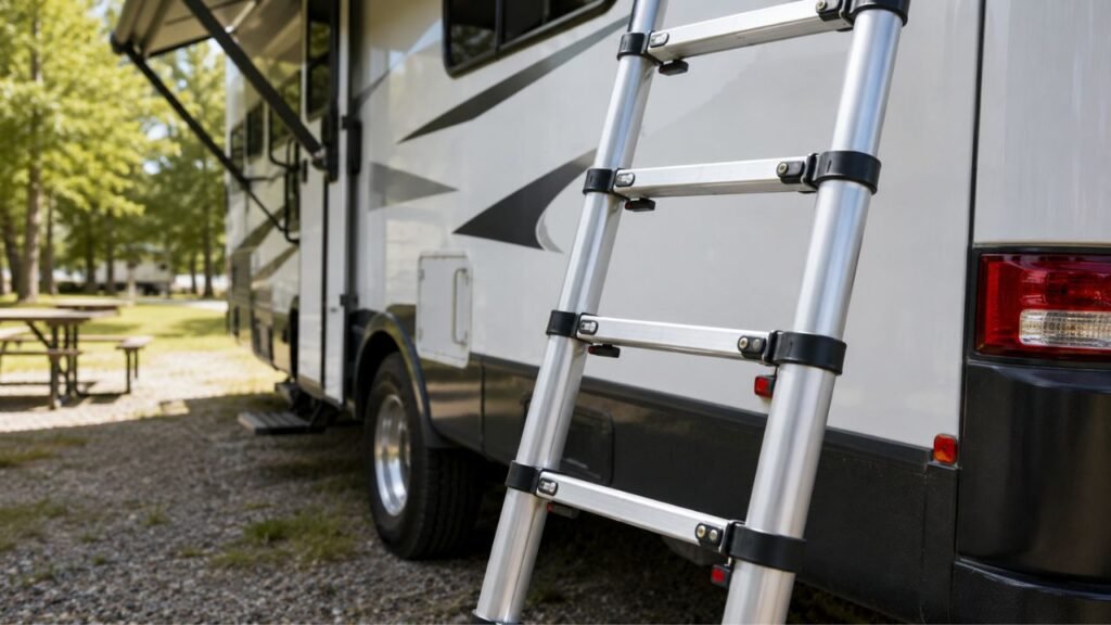 How Do You Inspect RV Telescoping Ladder Locking Pins