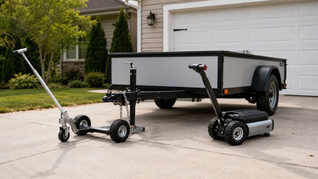 Manual Trailer Dolly vs Electric Trailer Dolly