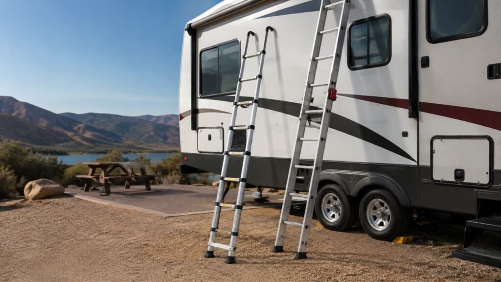 Telescoping Ladder vs Extension Ladder for RVs