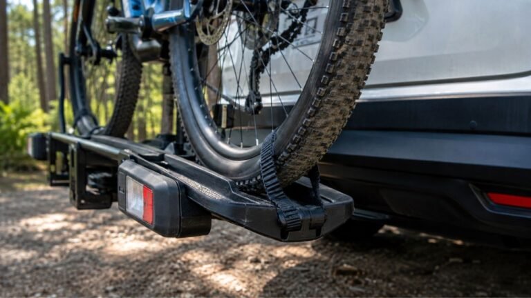 Why Do RV Bike-Rack Wheel Straps Keep Coming Loose While Towing